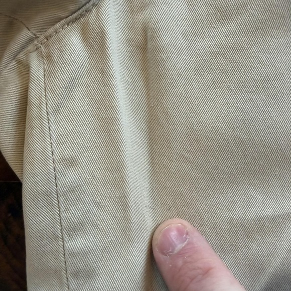 Polo Ralph Lauren Shorts Mens 33 Beige Relaxed Fit Chino Flat Front 9.5 inch - Picture 6 of 9